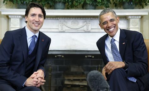 justin trudeau picture with obama